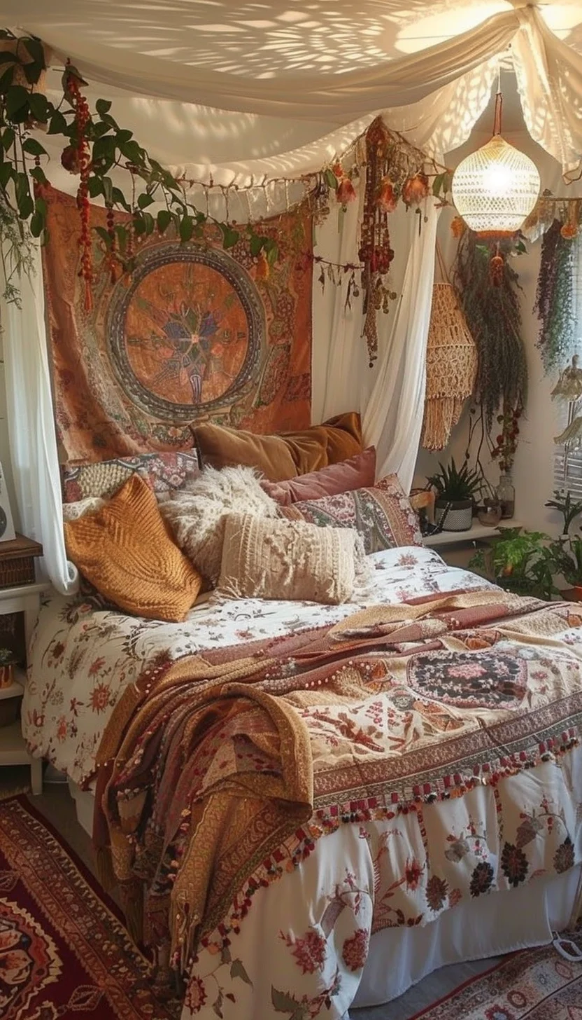 Cozy Boho Bedroom Decor