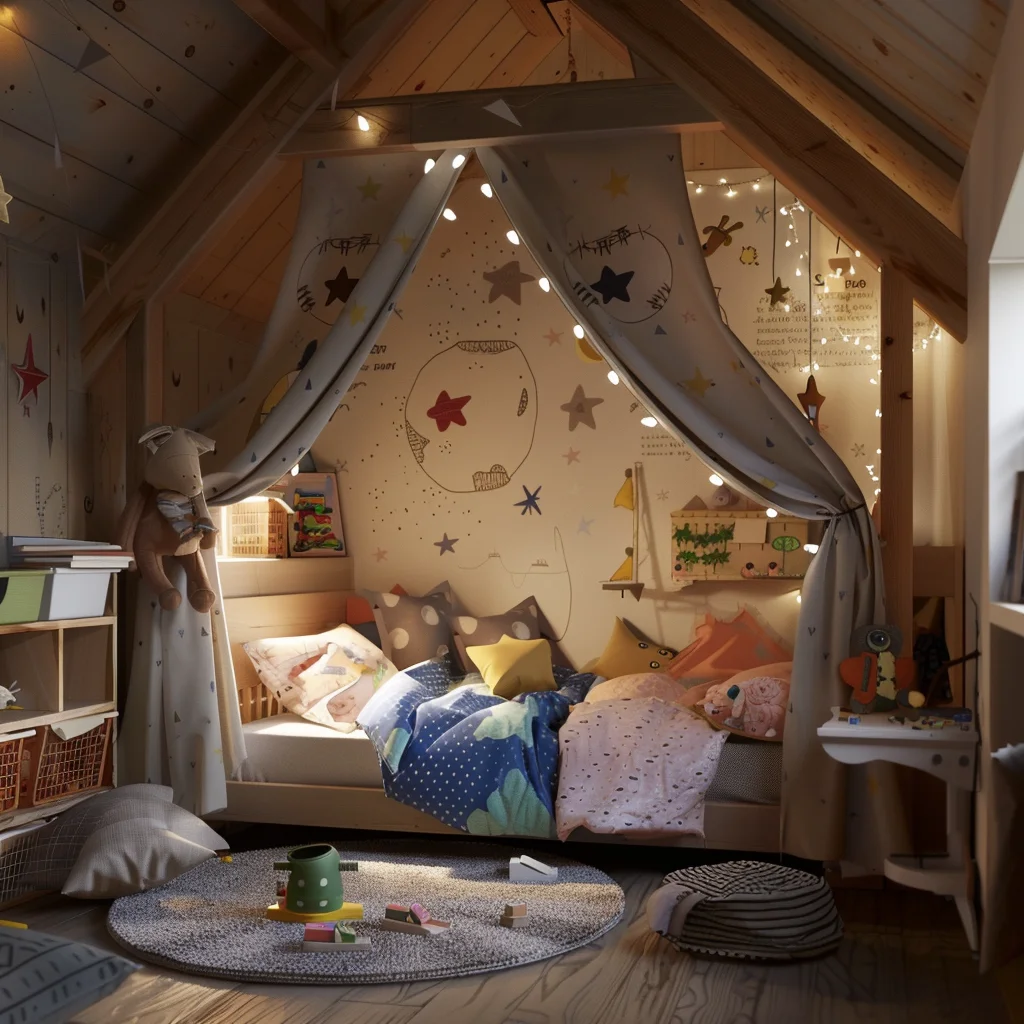 Cozy Bedroom For Kids