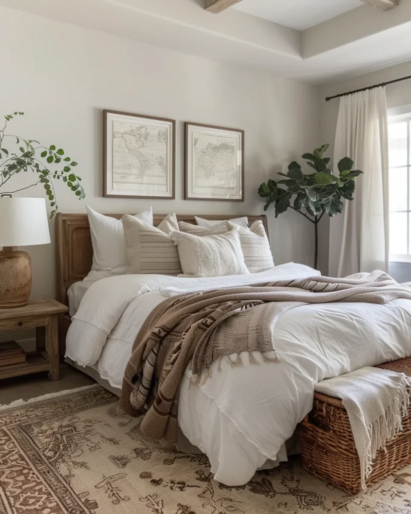 30 Cozy Earthy Bedroom Decor Ideas: Nature's Calling - Cozy and Rosy