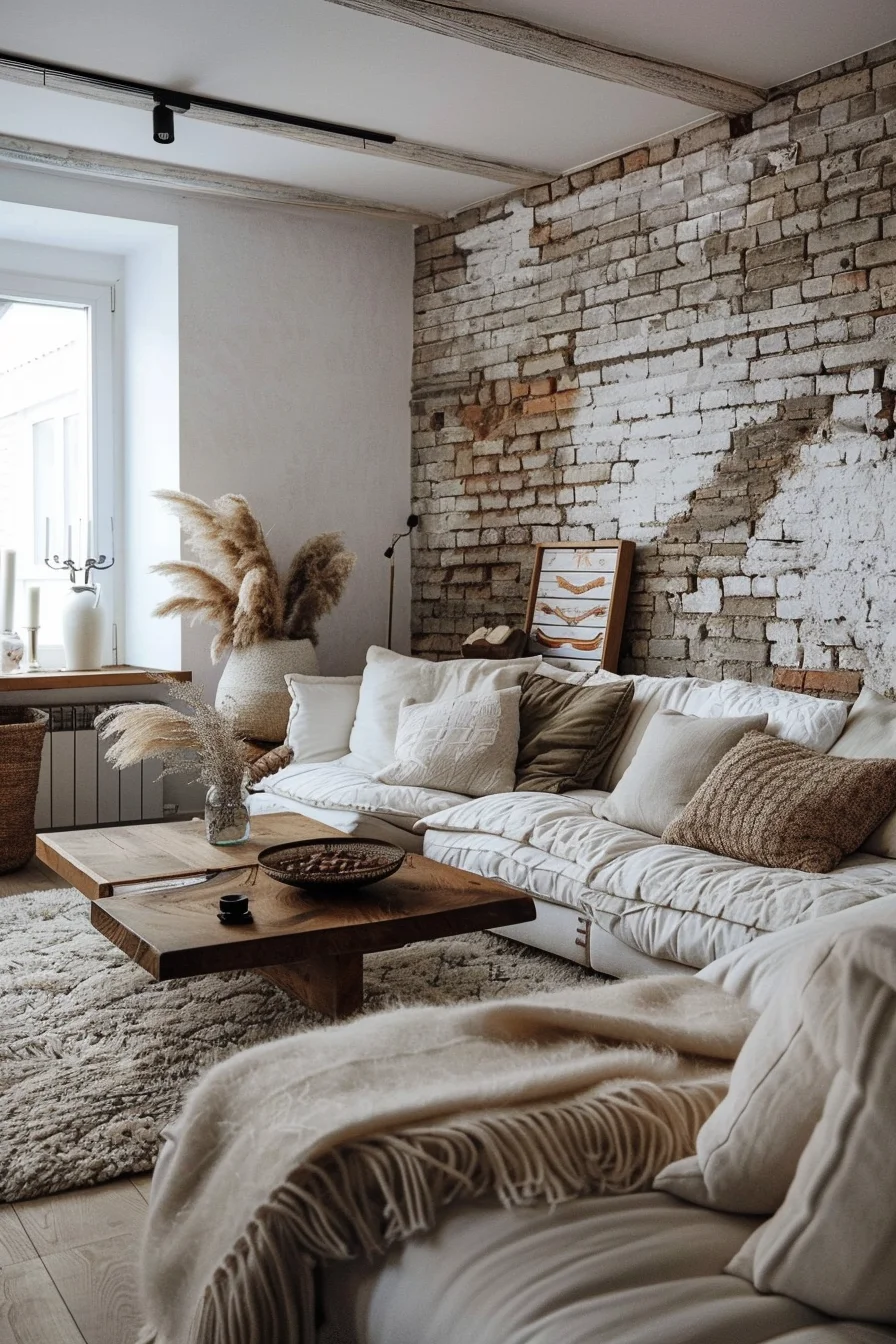 aesthetic and cozy living room