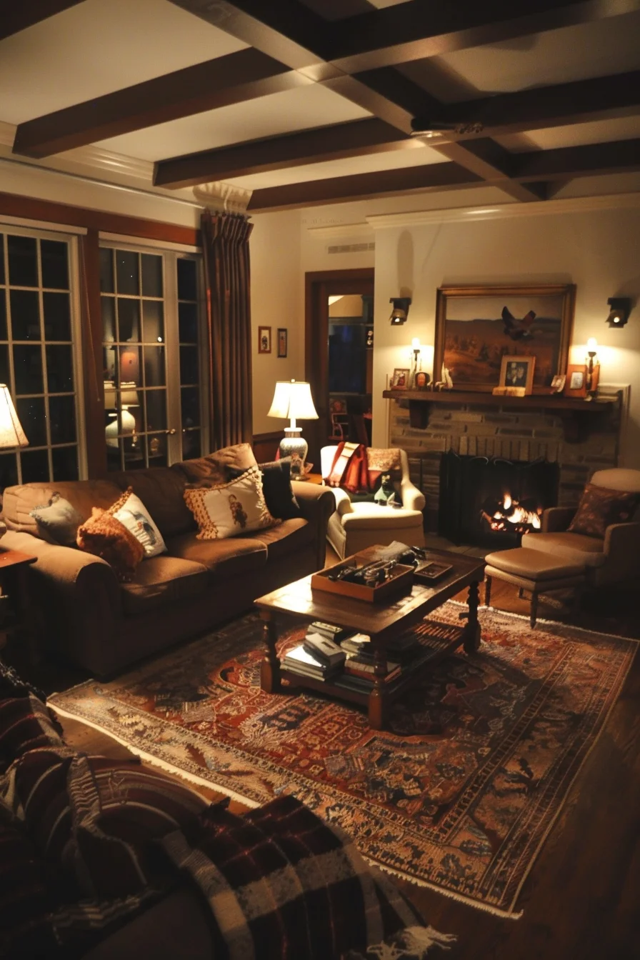 comfy & cozy living room