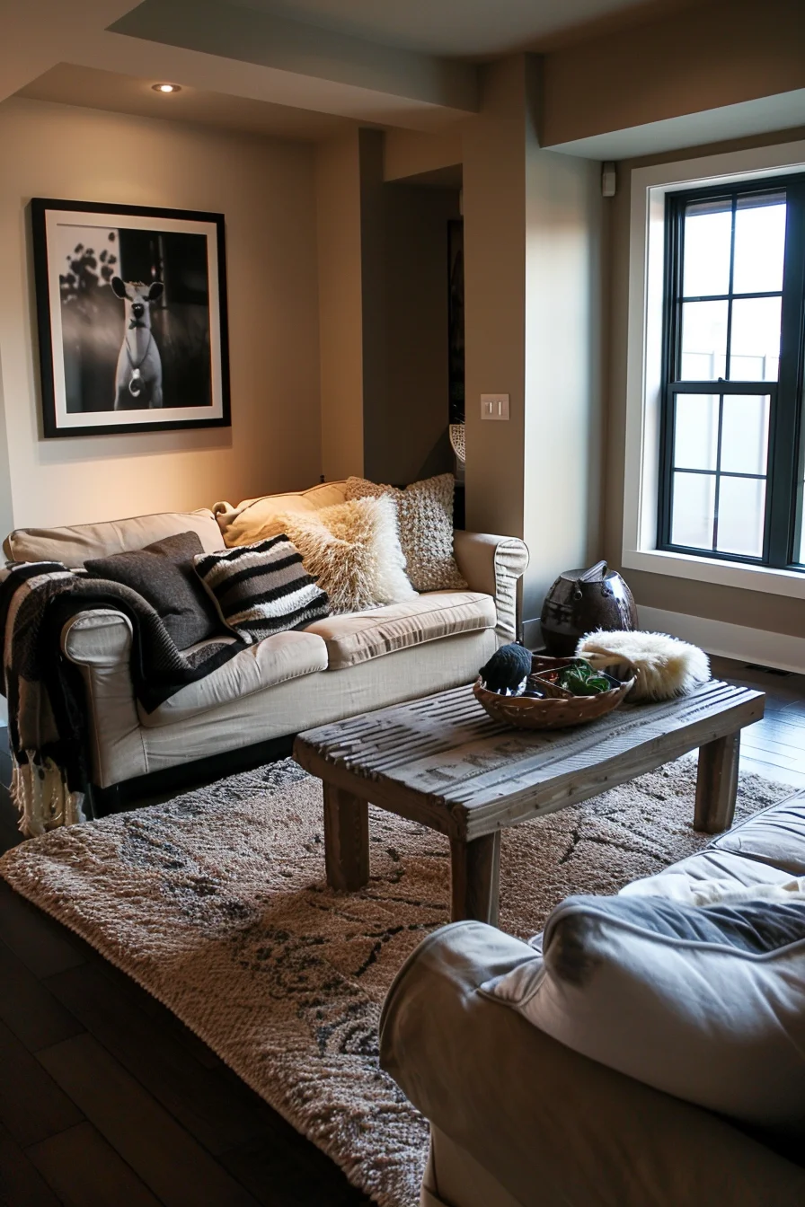 comfy & cozy living room