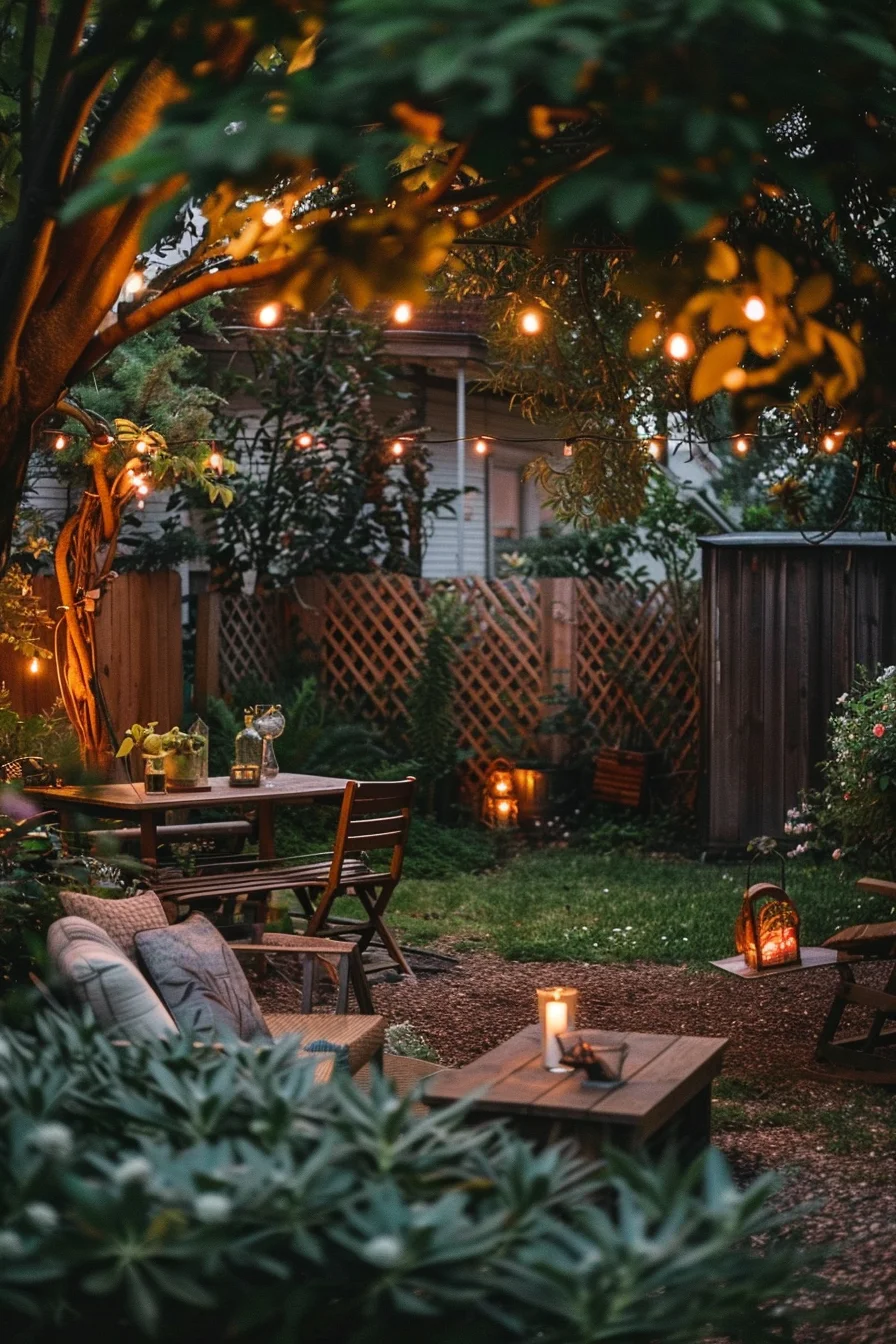 25 cozy backyards