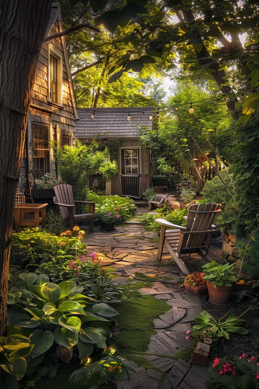 25 cozy backyards