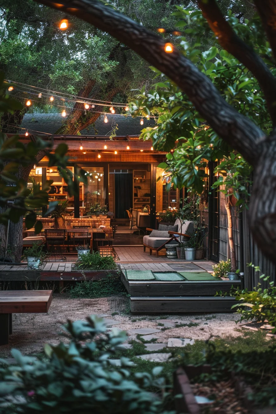 25 cozy backyards