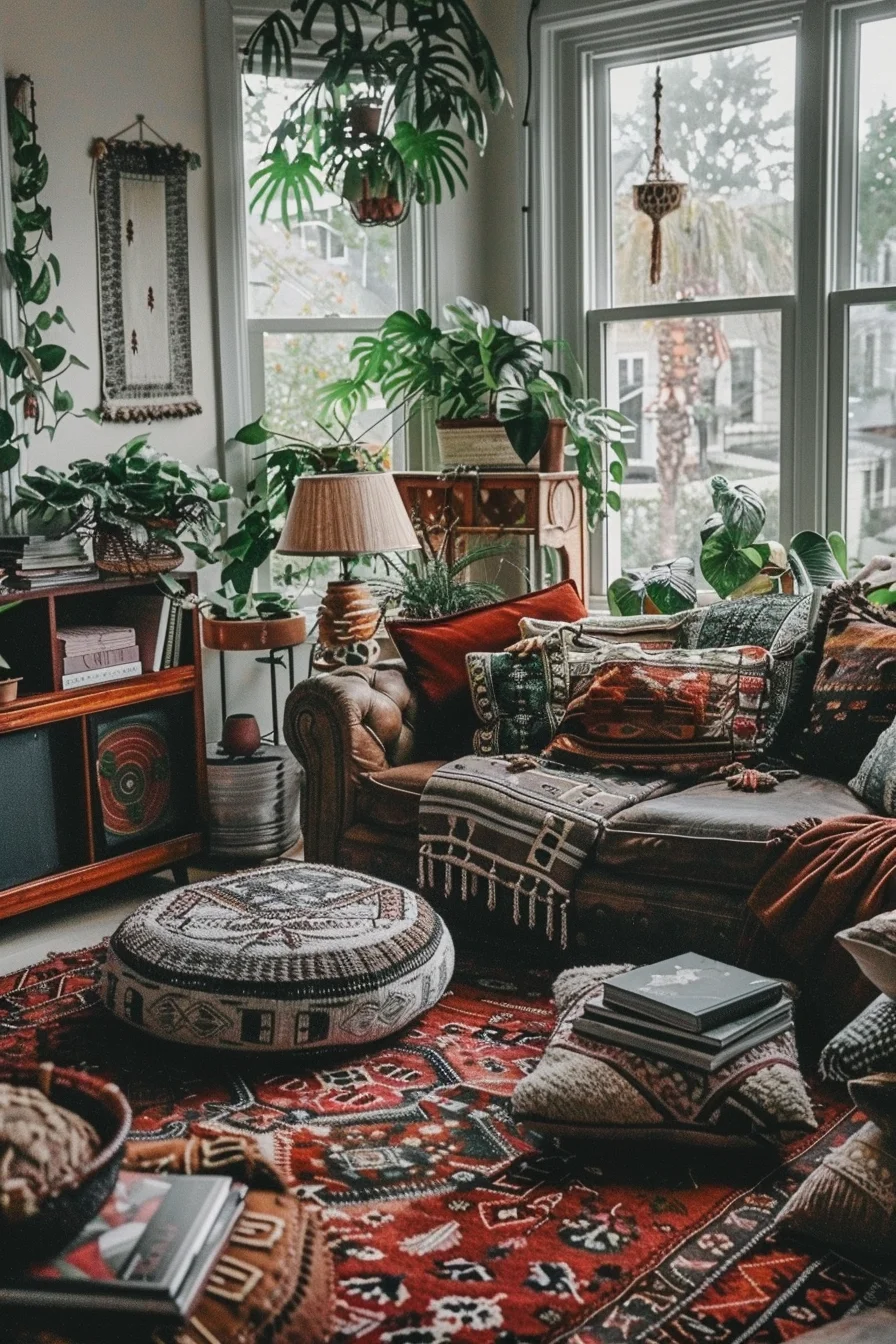 cozy boho living room decor ideas