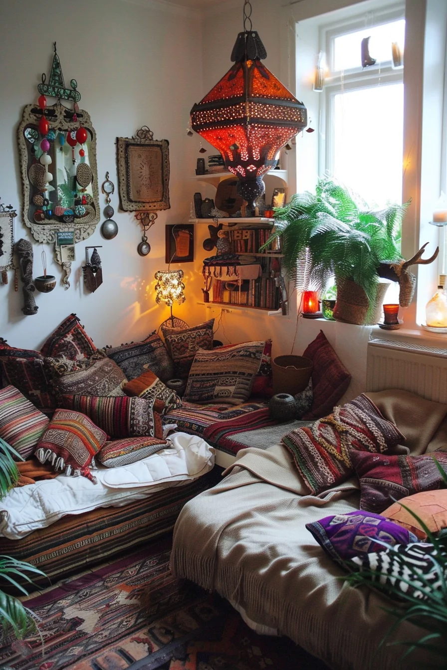 cozy boho living room decor ideas