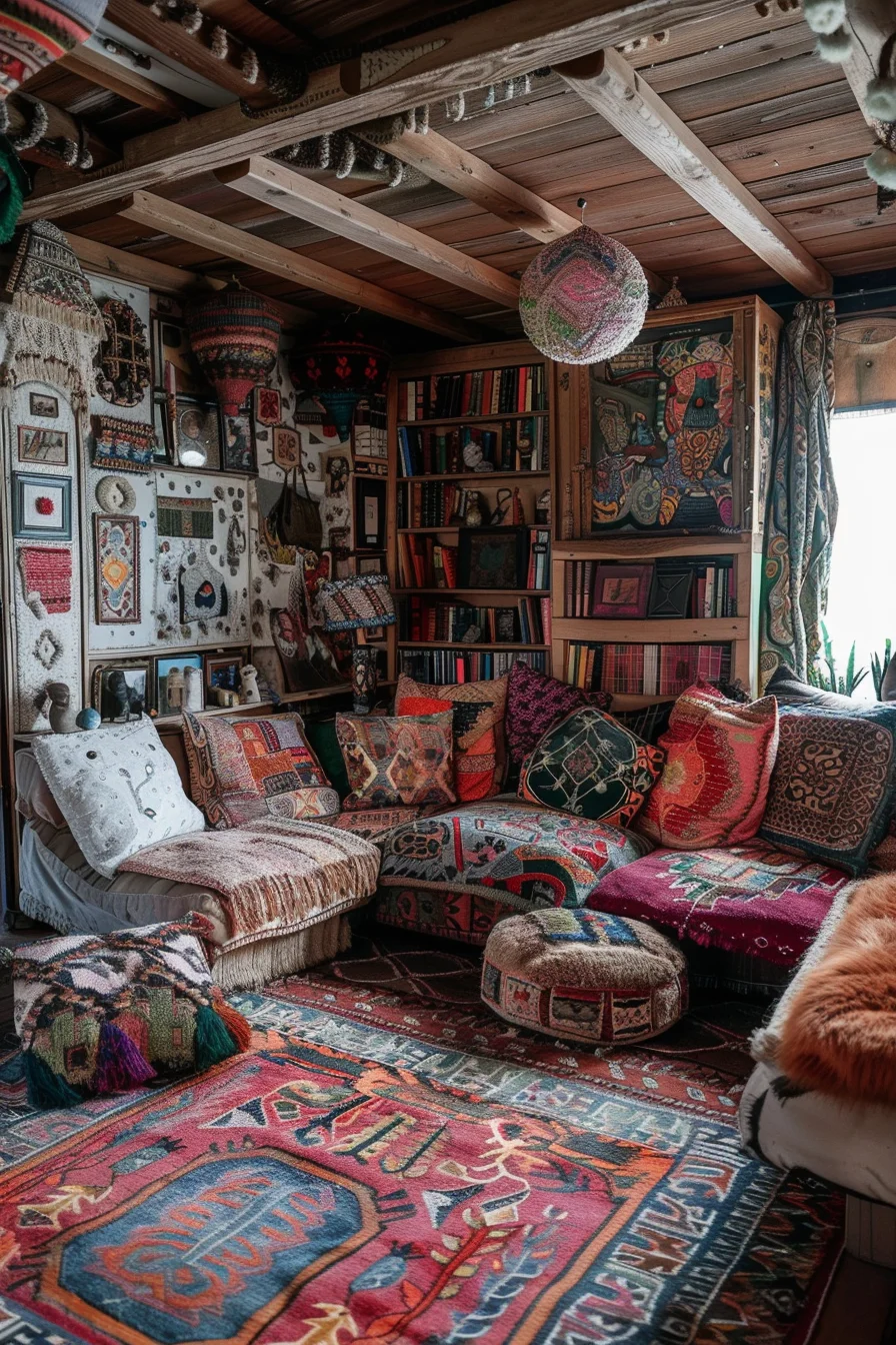 cozy boho living room decor ideas