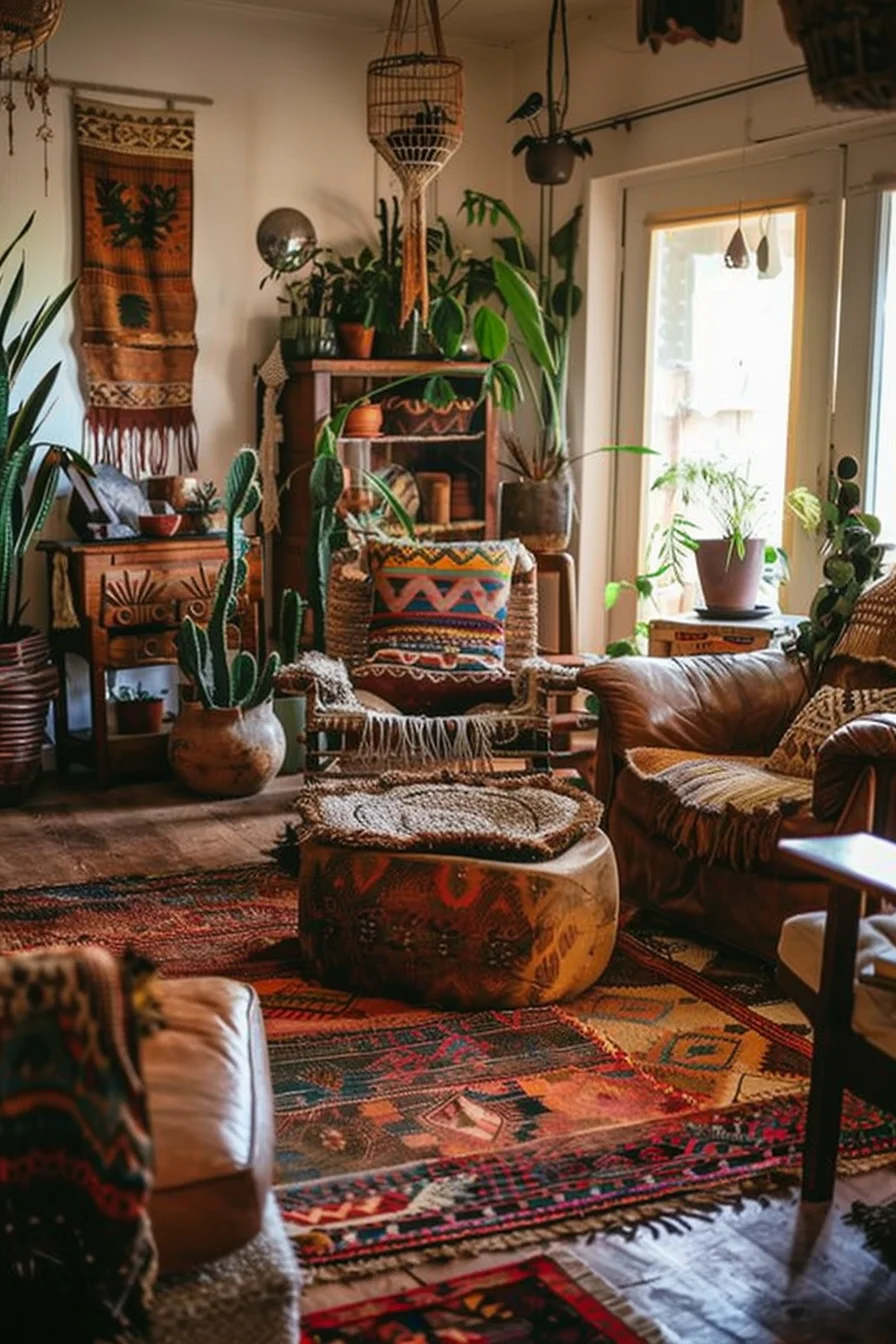 cozy boho living room decor ideas