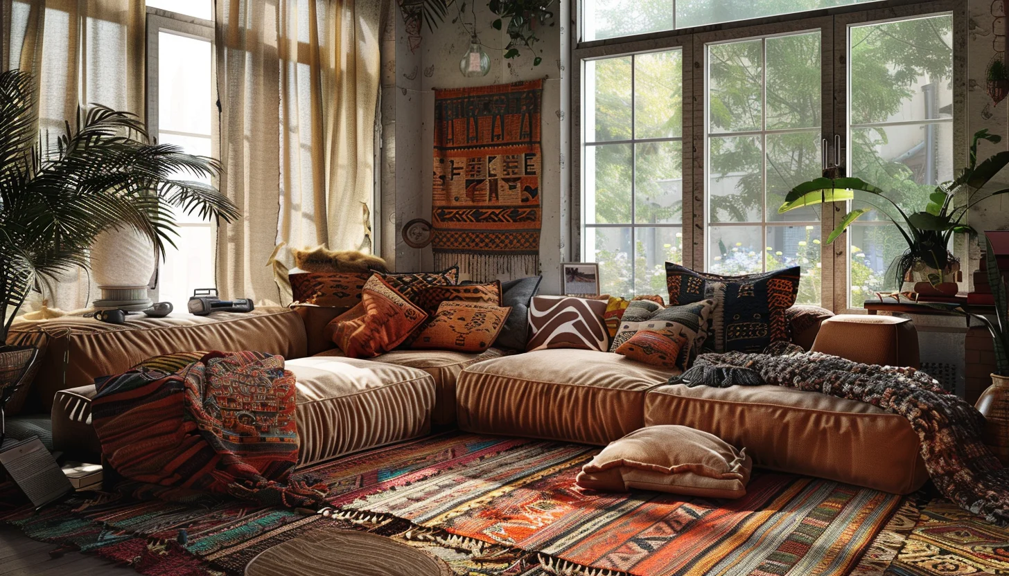 cozy boho living room decor ideas