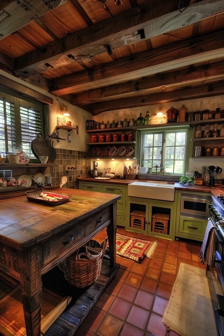 25 cozy cottage kitchens