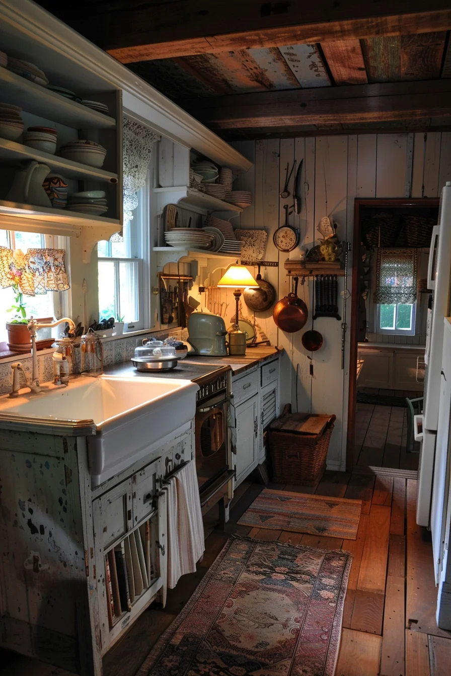 25 cozy cottage kitchens