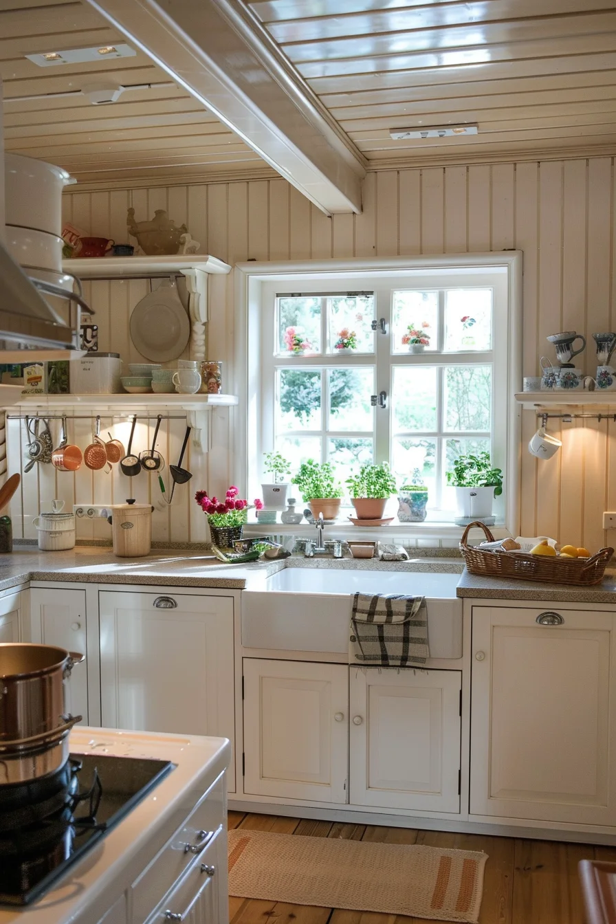 25 cozy cottage kitchens