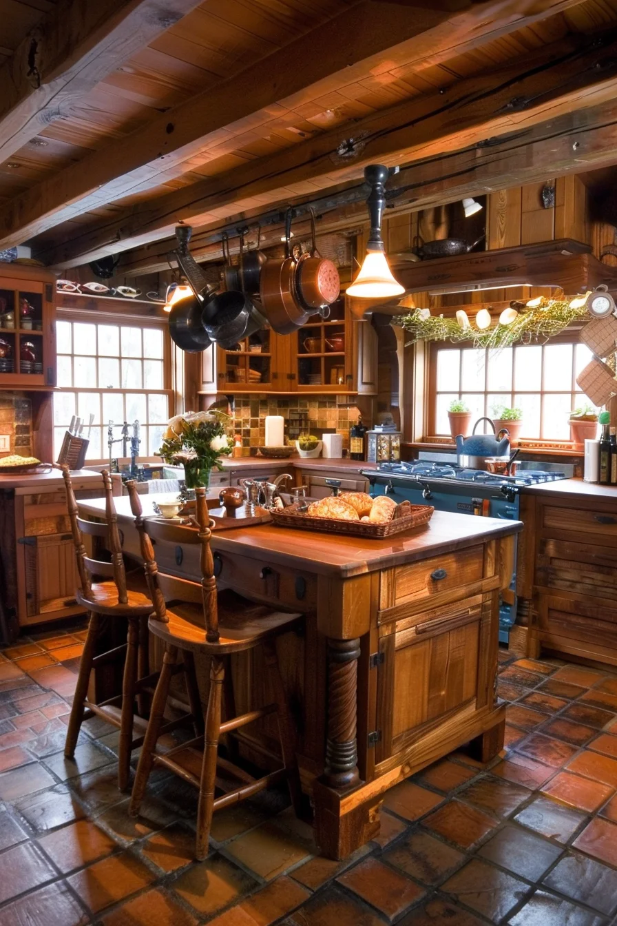 25 cozy cottage kitchens