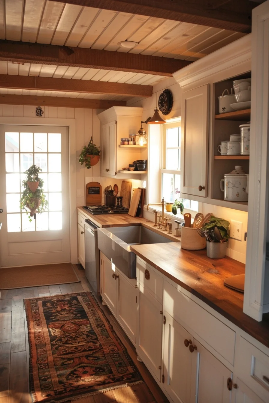 25 cozy cottage kitchens