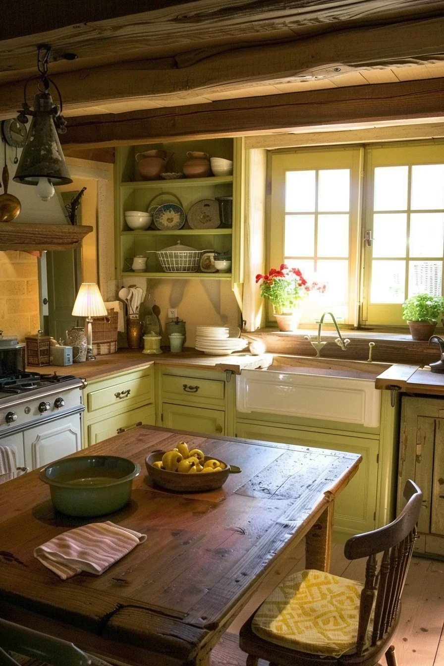 25 cozy cottage kitchens