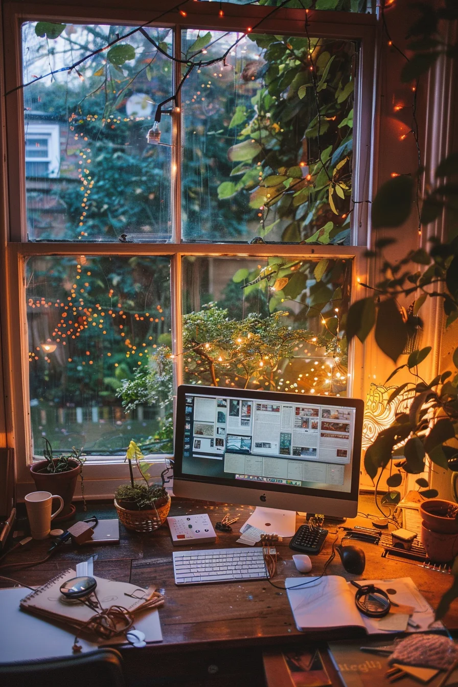 25 cozy home office