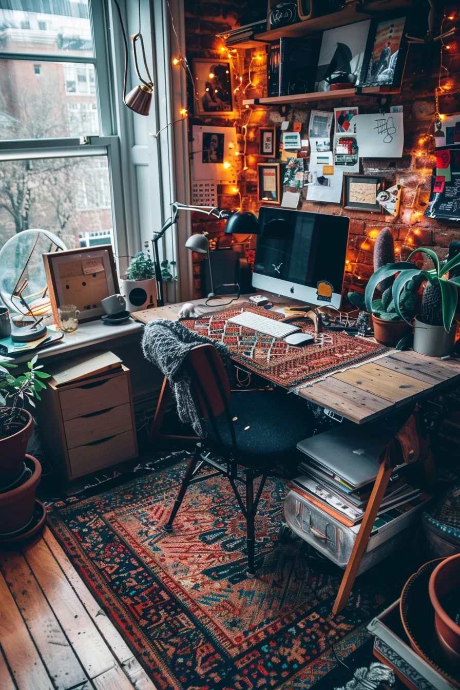 25 cozy home office