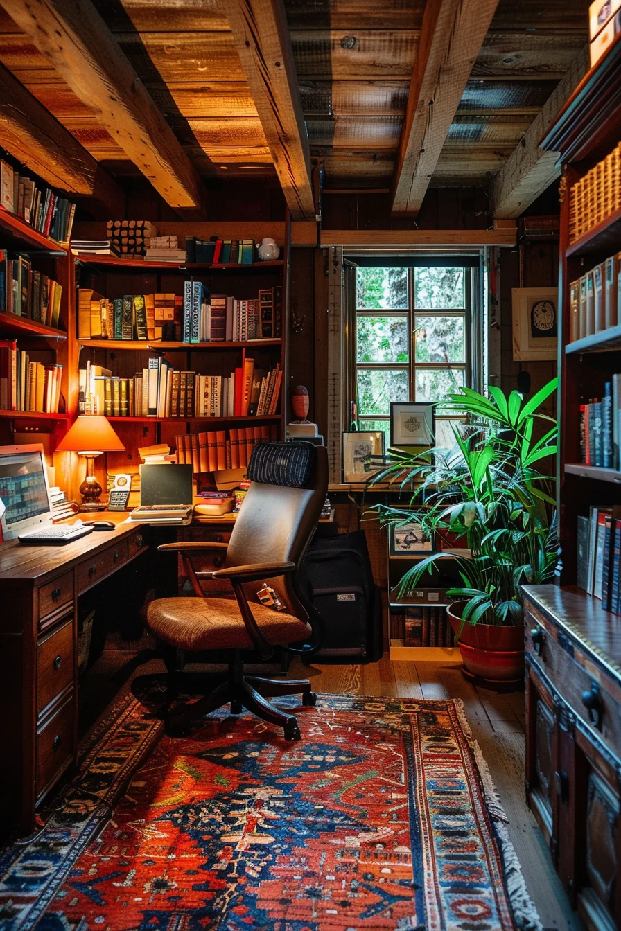 25 cozy home office