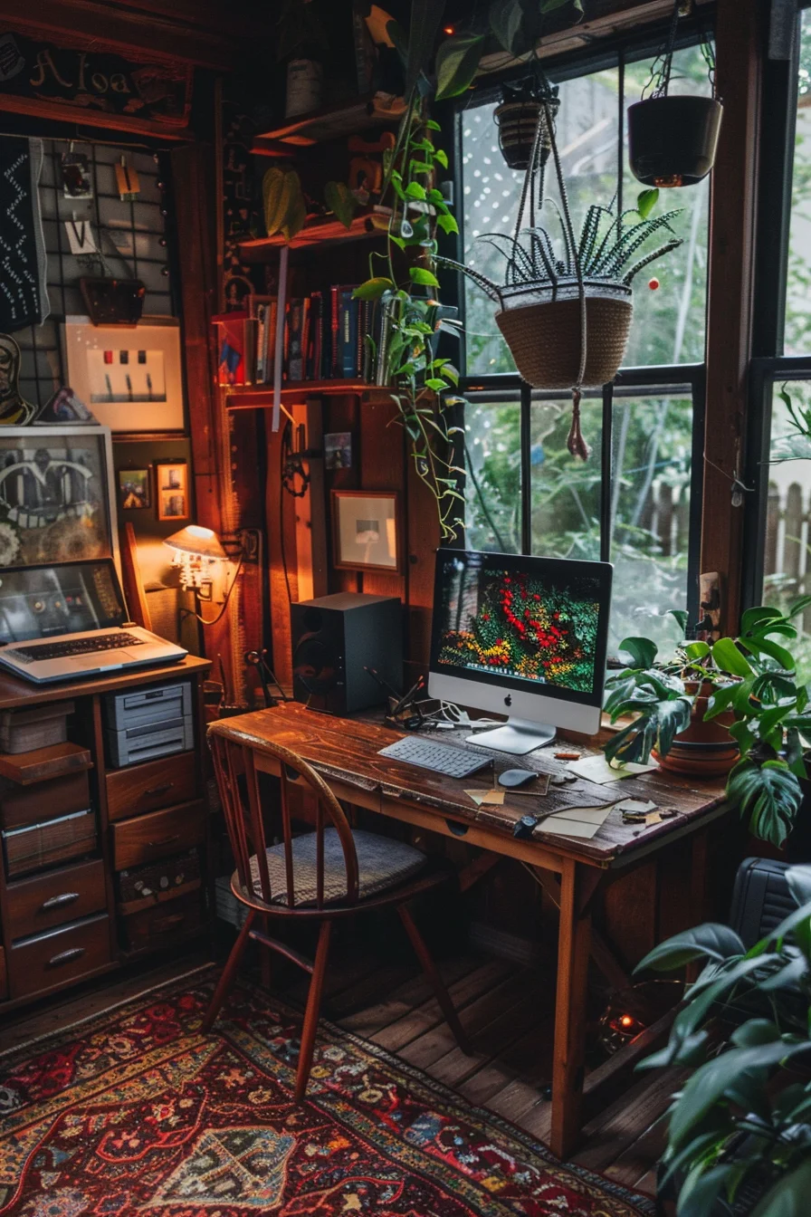 25 cozy home office