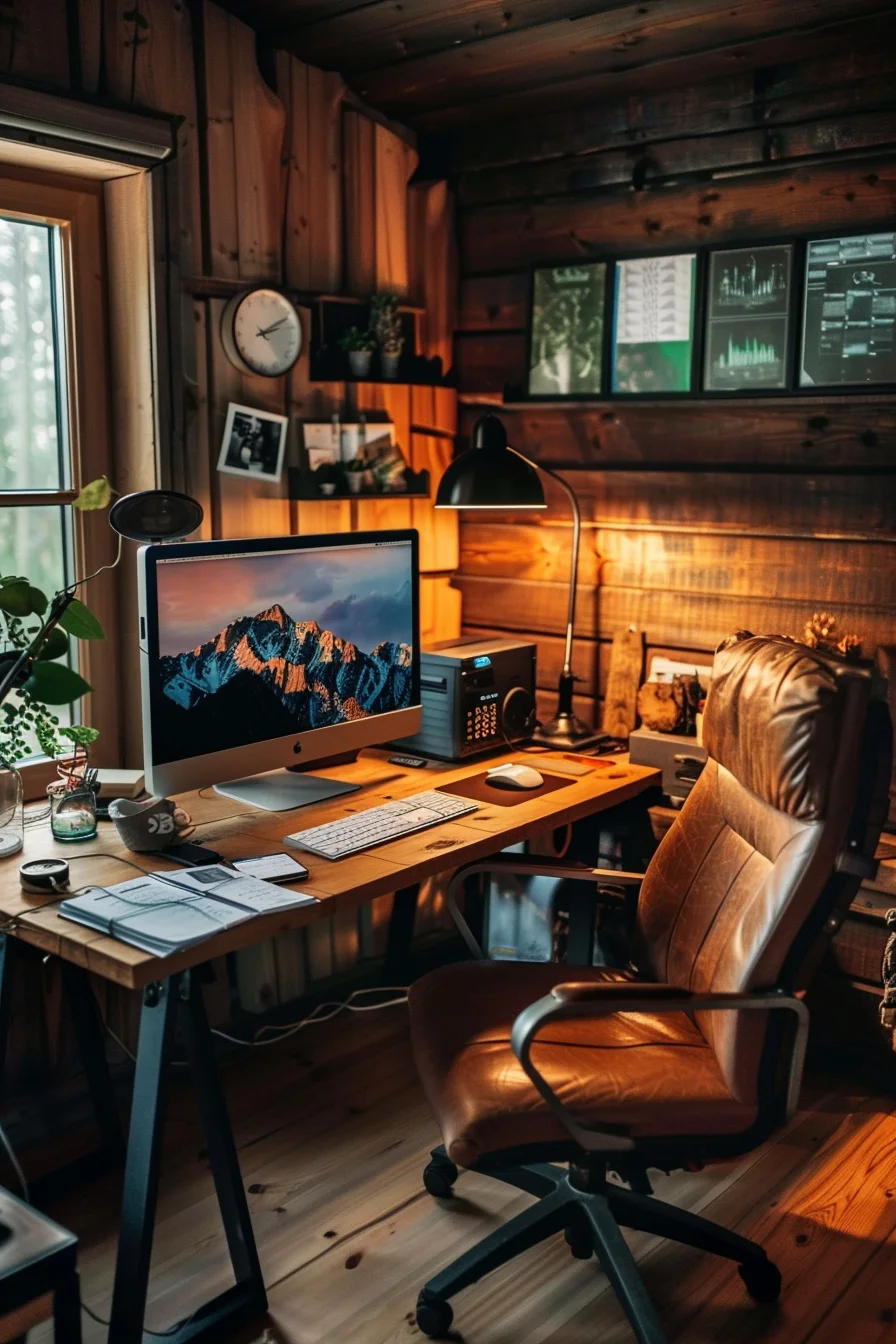 25 cozy home office