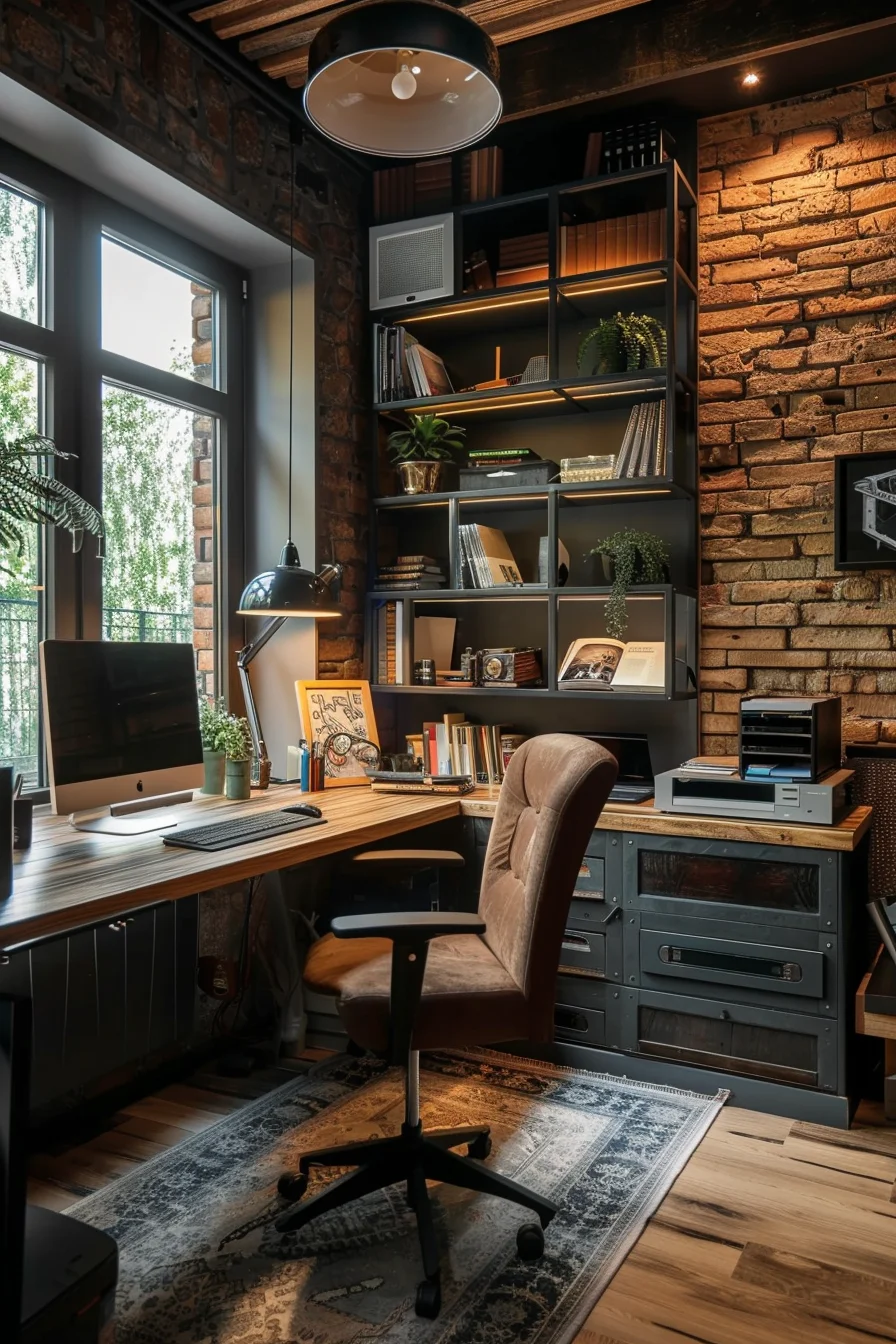 25 cozy home office