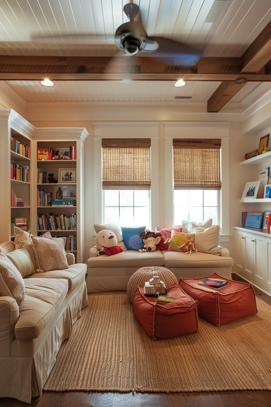 cozy living room for kids