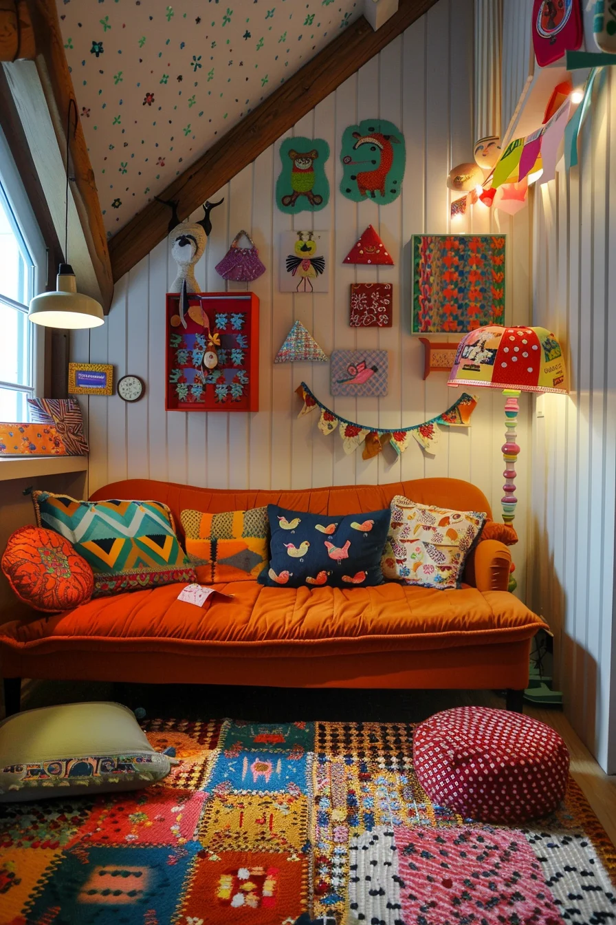 cozy living room for kids