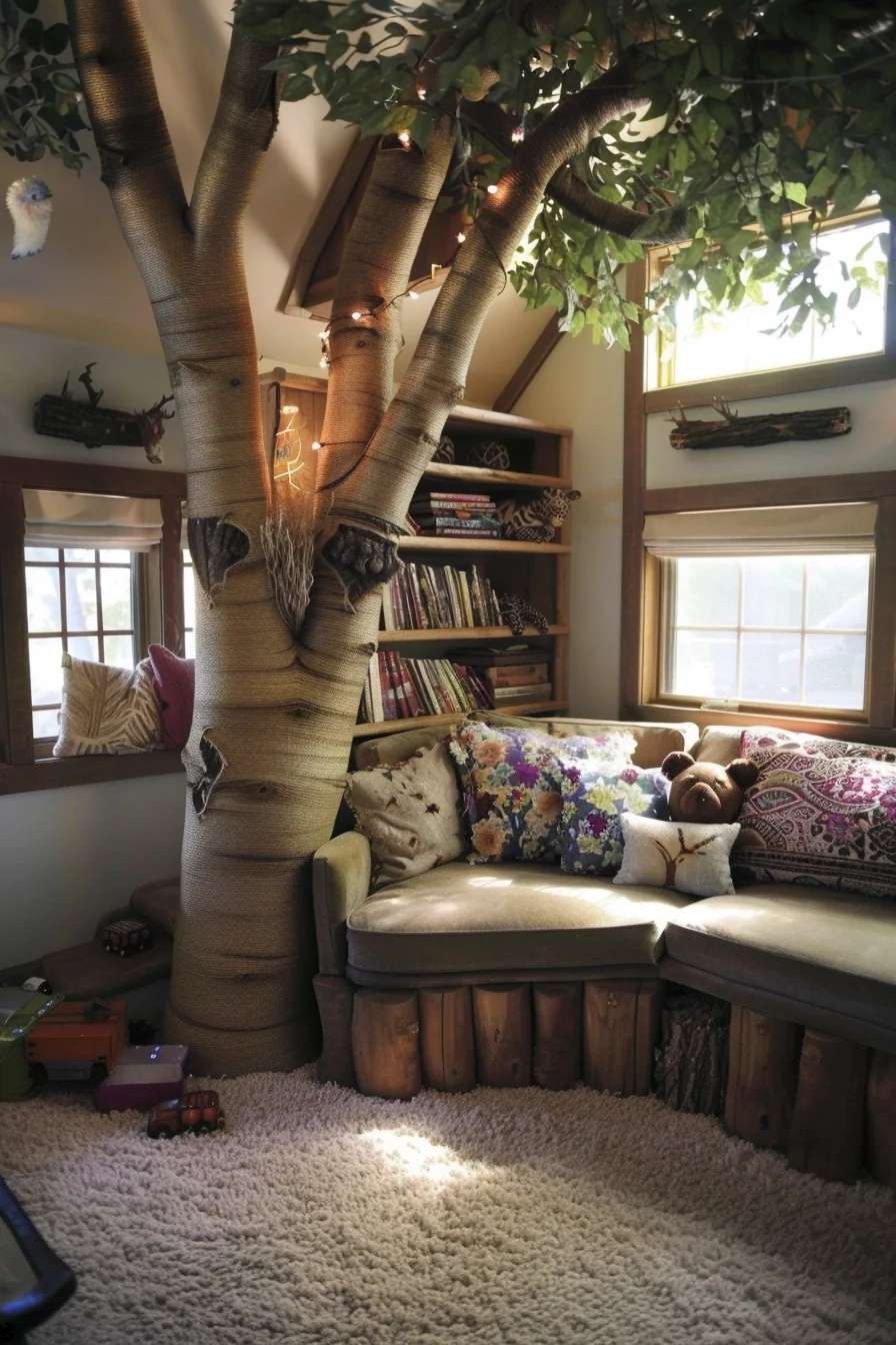 cozy living room for kids