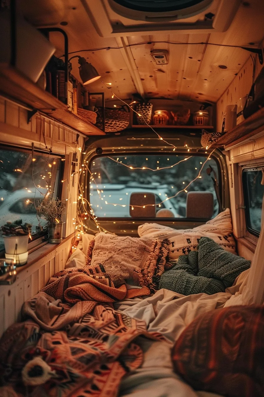 25 Cozy van life