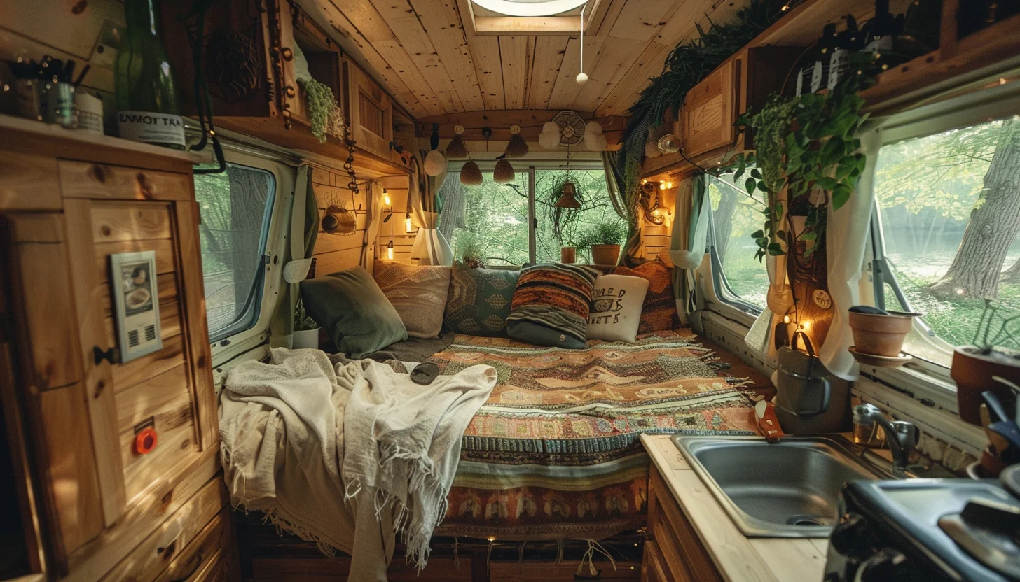 Cozy van life