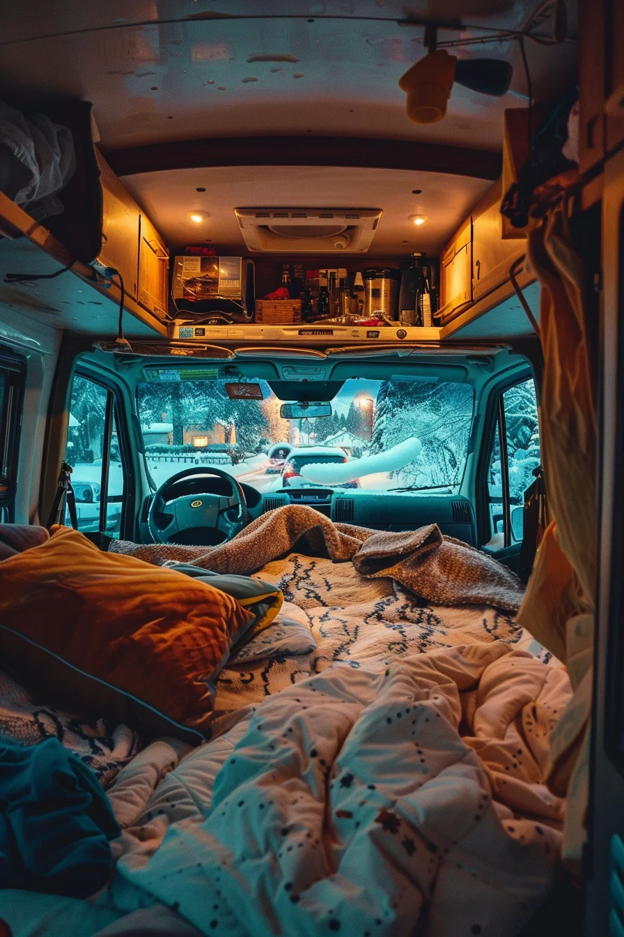 25 Cozy van life