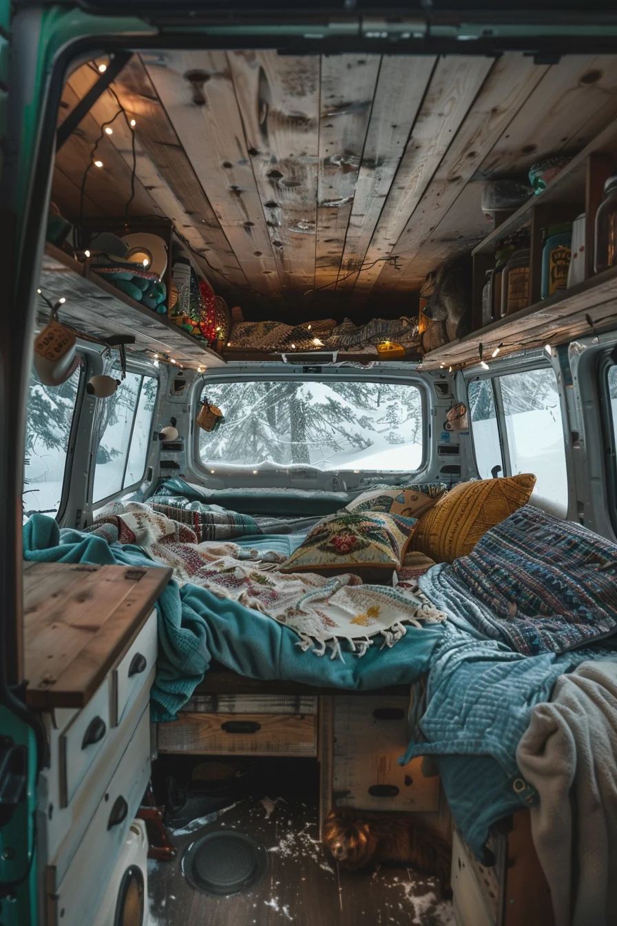 25 Cozy van life