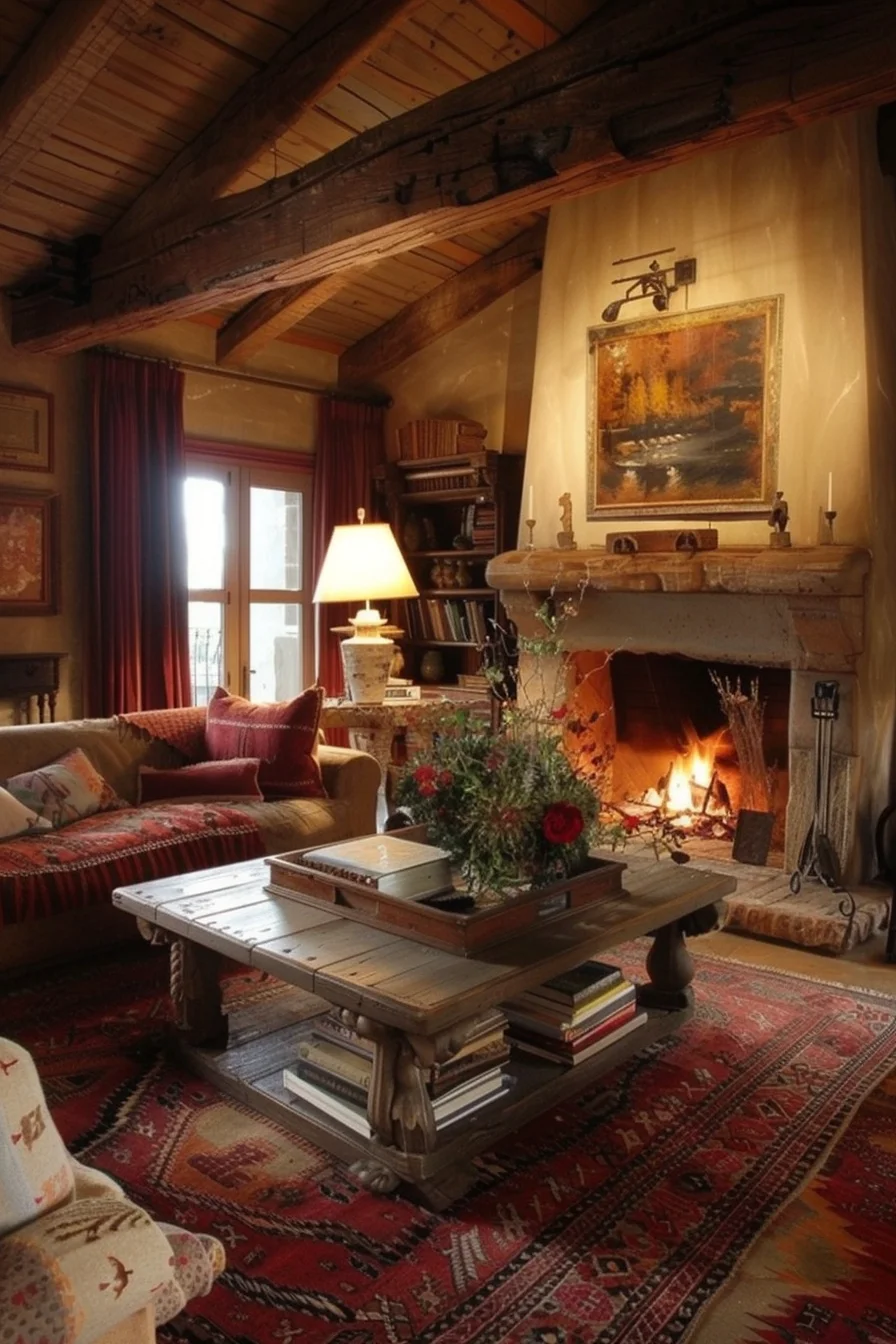 warm & cozy living room decor ideas