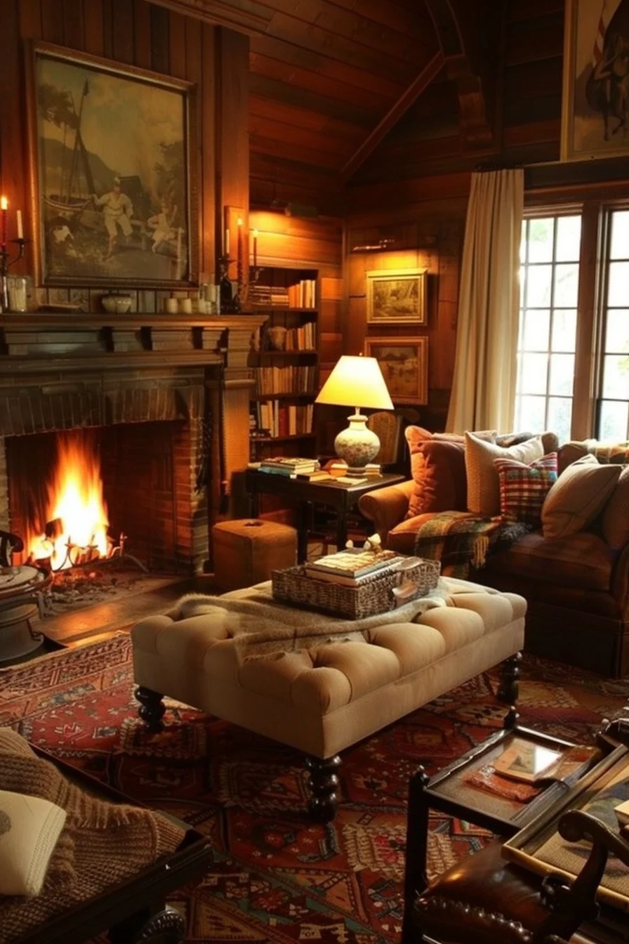 warm & cozy living room decor ideas