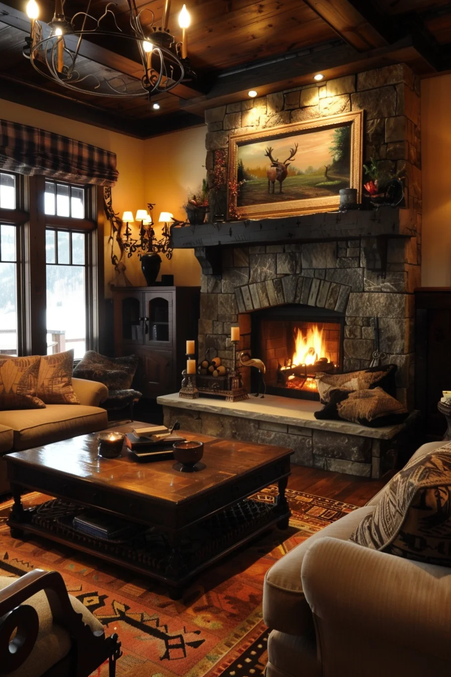 warm & cozy living room decor ideas