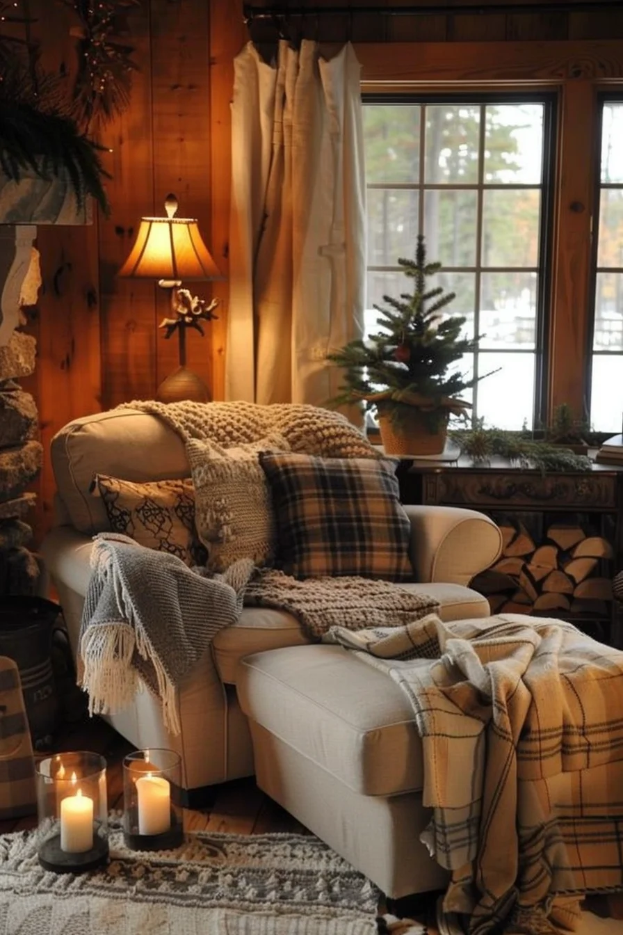 warm & cozy living room decor ideas