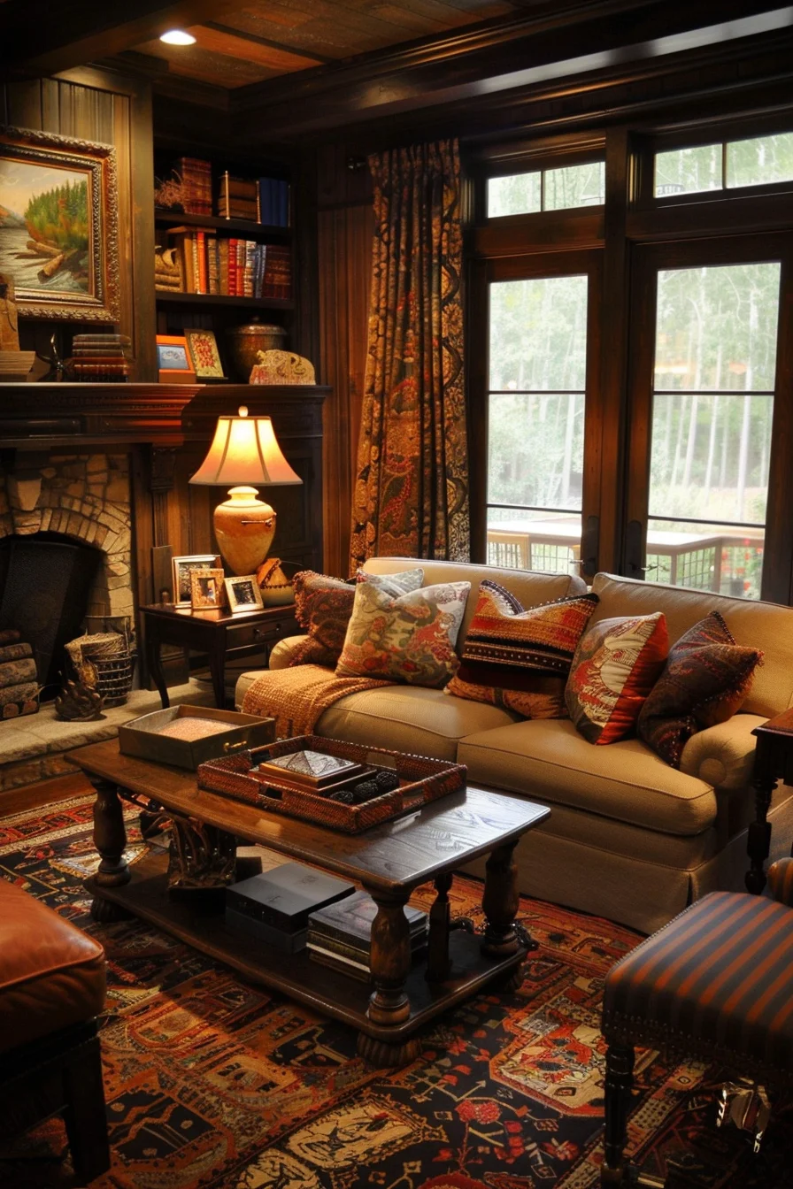 warm & cozy living room decor ideas