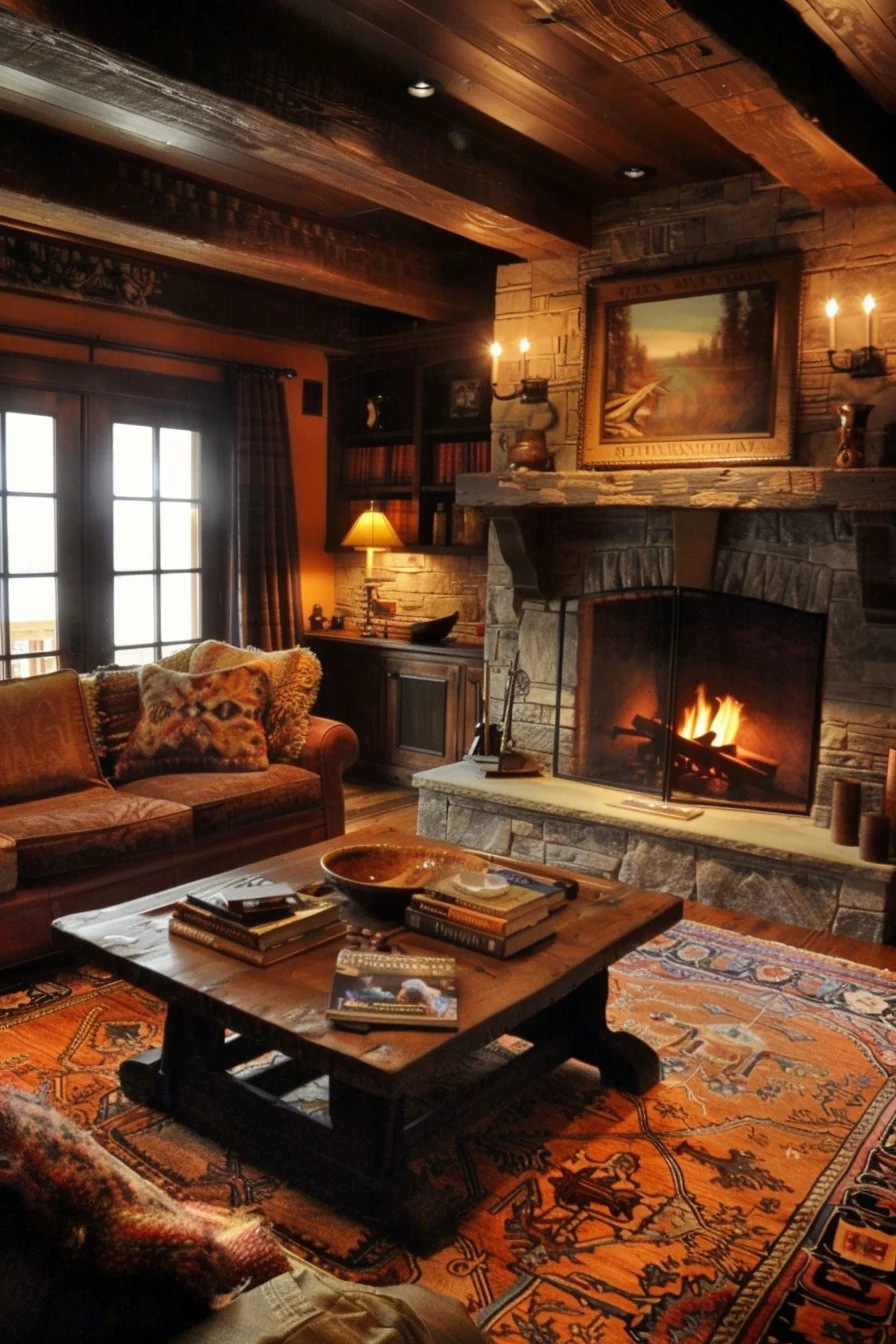 warm & cozy living room decor ideas