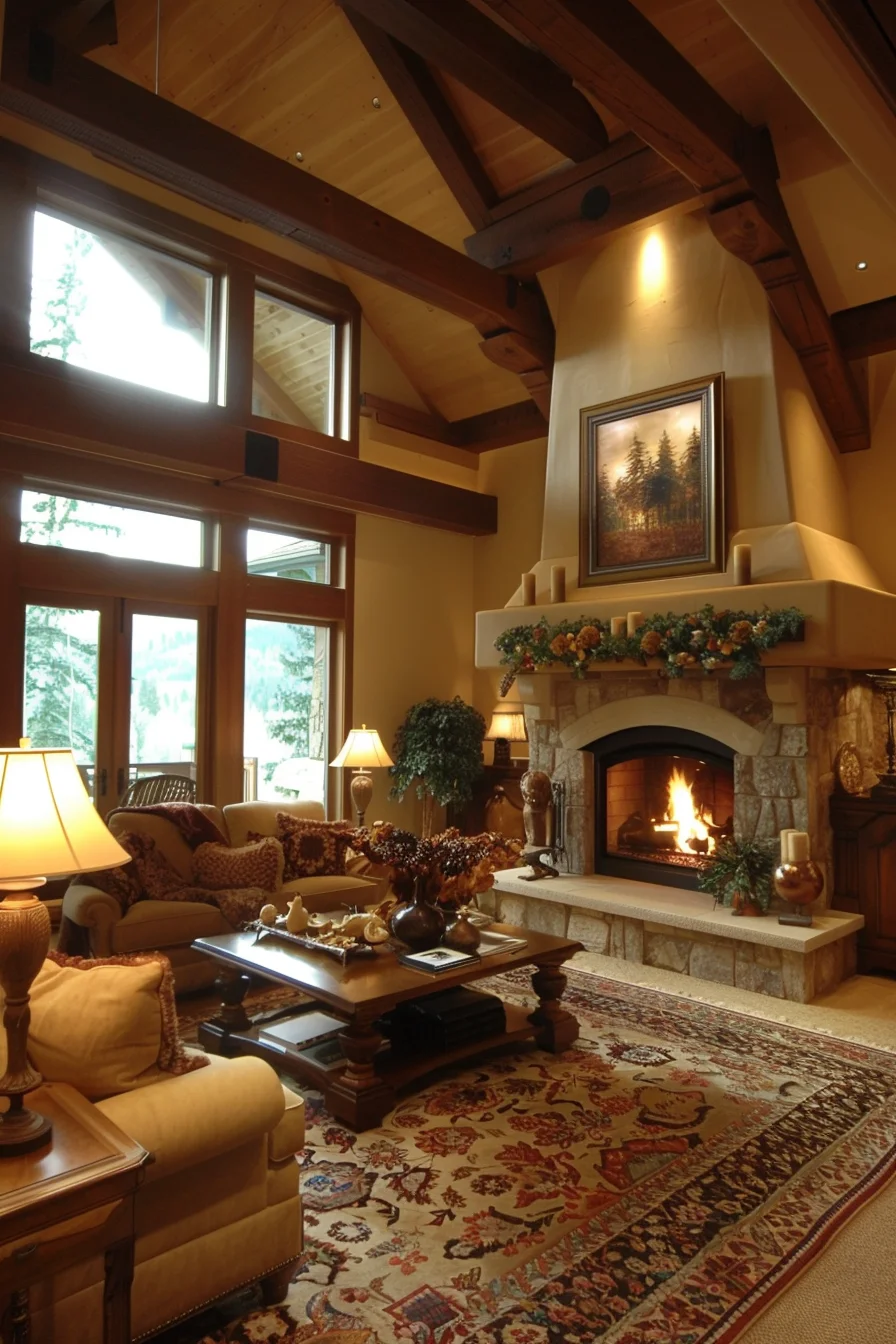 warm & cozy living room decor ideas