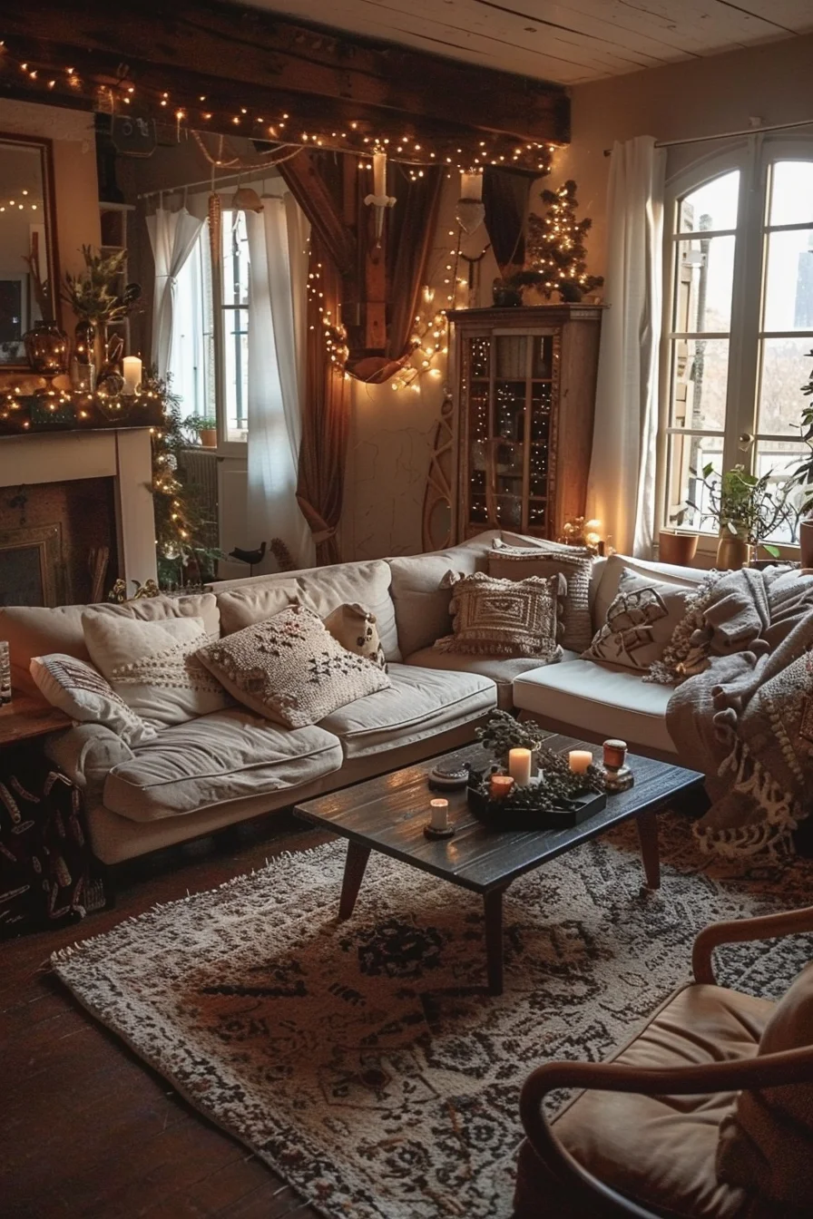 warm & cozy living room decor ideas