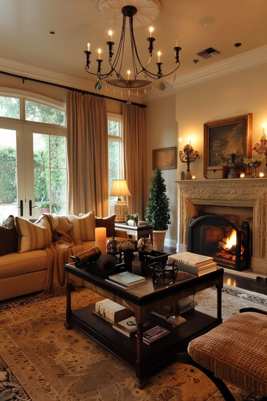 warm & cozy living room decor ideas