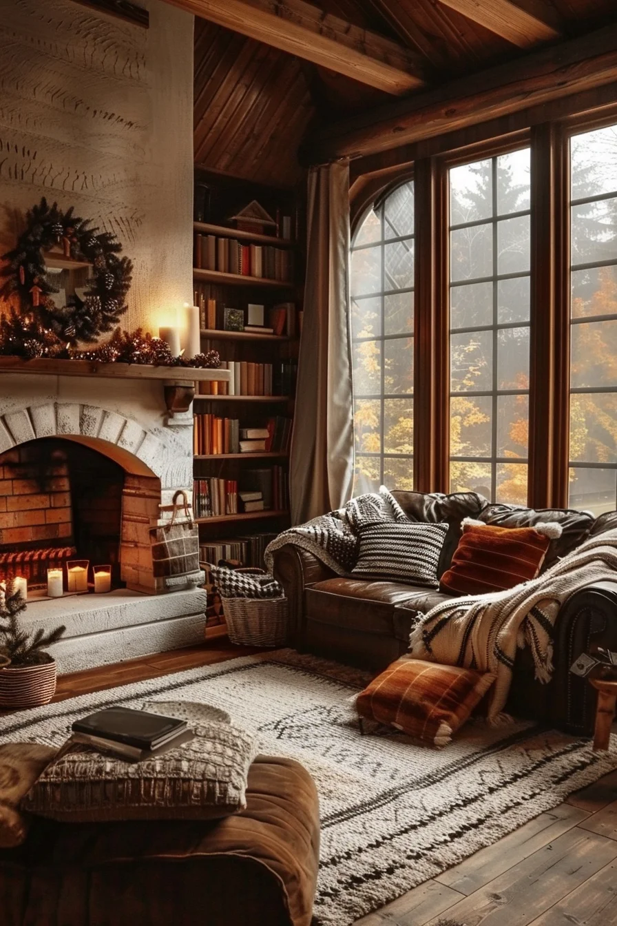 warm & cozy living room decor ideas